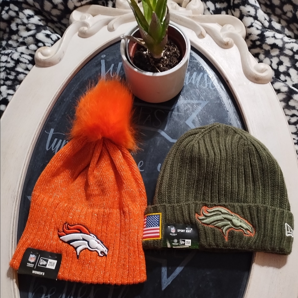 Bundle: Denver Bronco Beanie Set (2 piece) - Picture 1 of 7